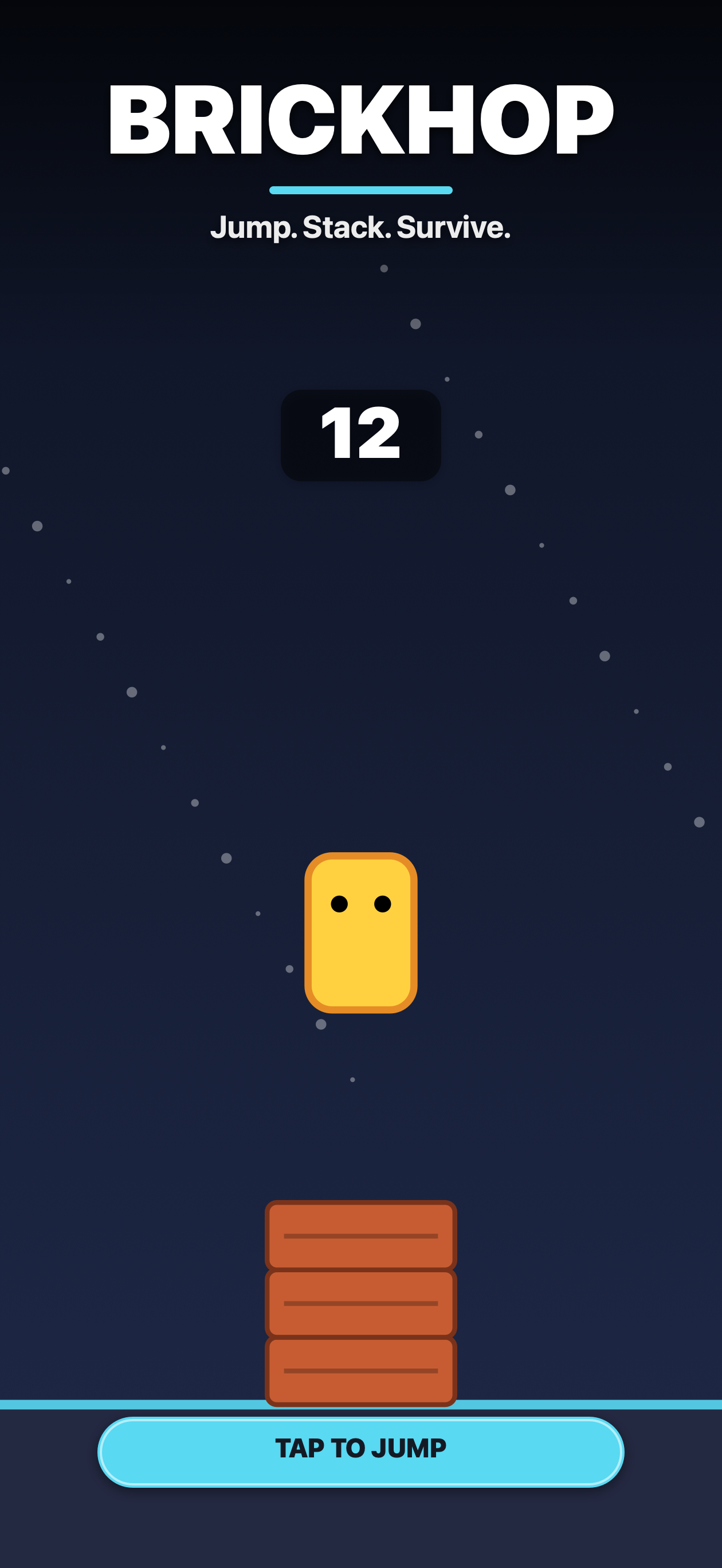 BrickHop Game Title