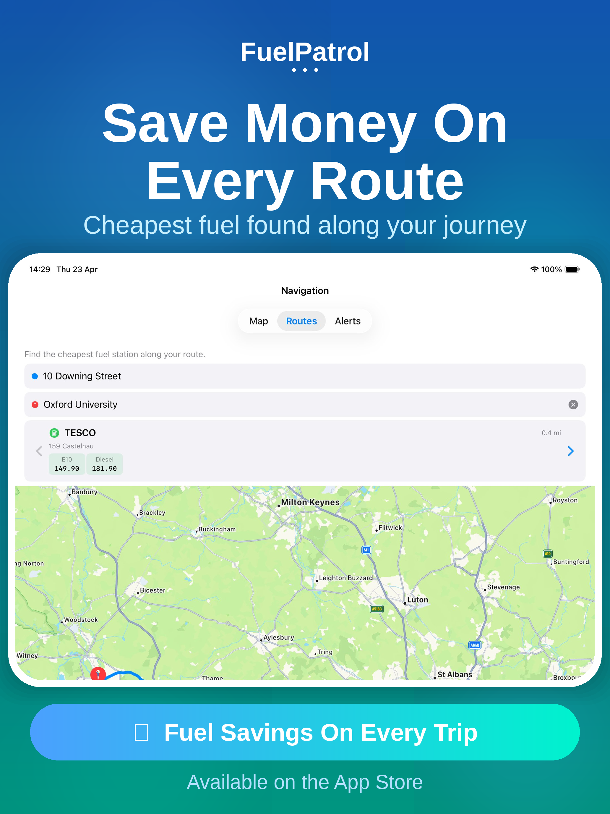 iPad - Route Planner