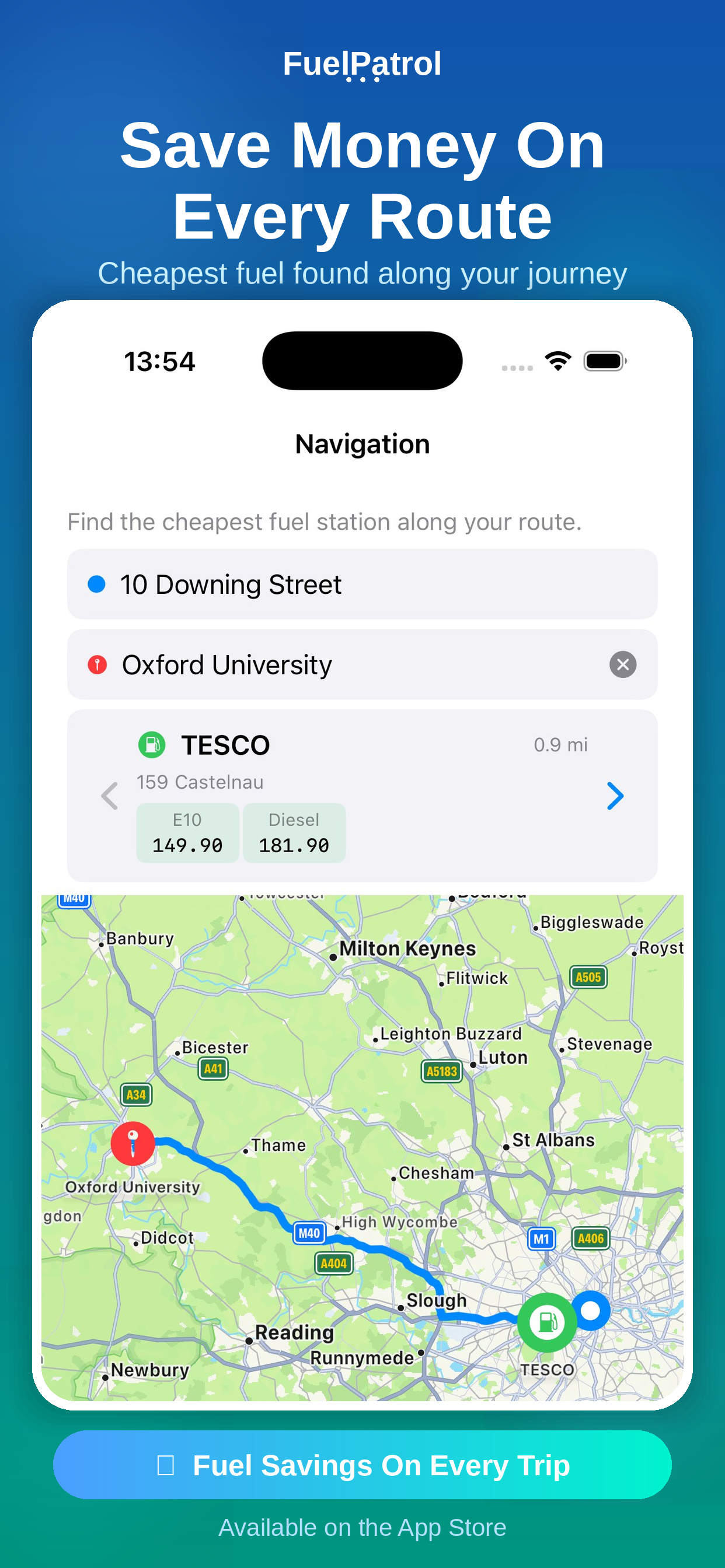 Save Money On Every Route